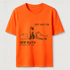 Off Duty Cat Unit Classic T-Shirt