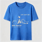 Off Duty Cat Unit Classic T-Shirt
