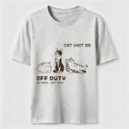 Off Duty Cat Unit Classic T-Shirt