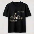 Off Duty Cat Unit Classic T-Shirt