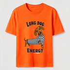 Long Dog Energy Dachshund Classic T-Shirt