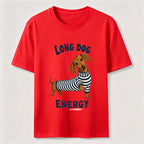Long Dog Energy Dachshund Classic T-Shirt
