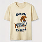 Long Dog Energy Dachshund Classic T-Shirt