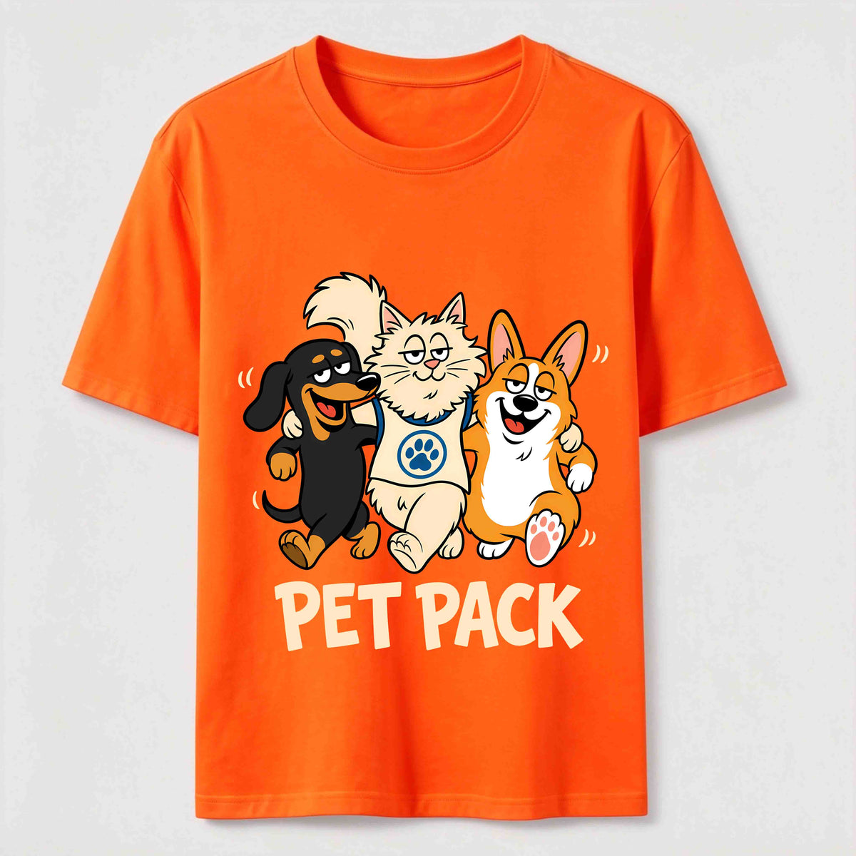 Pet Pack Dog and Cat Classic T-Shirt