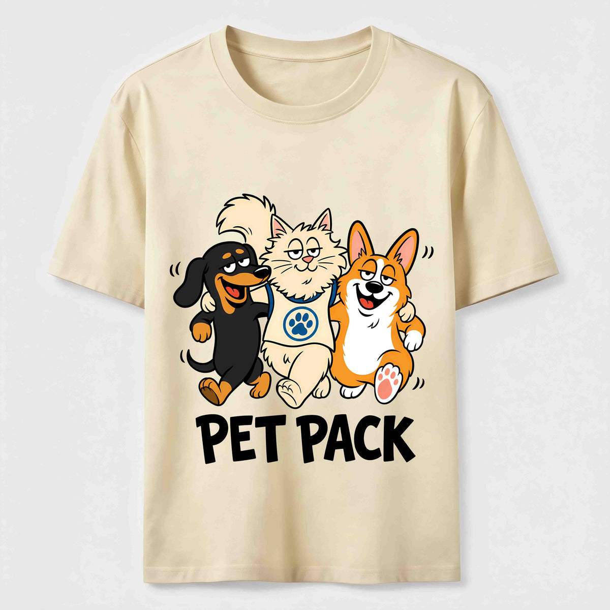 Pet Pack Dog and Cat Classic T-Shirt