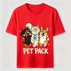Pet Pack Dog and Cat Classic T-Shirt