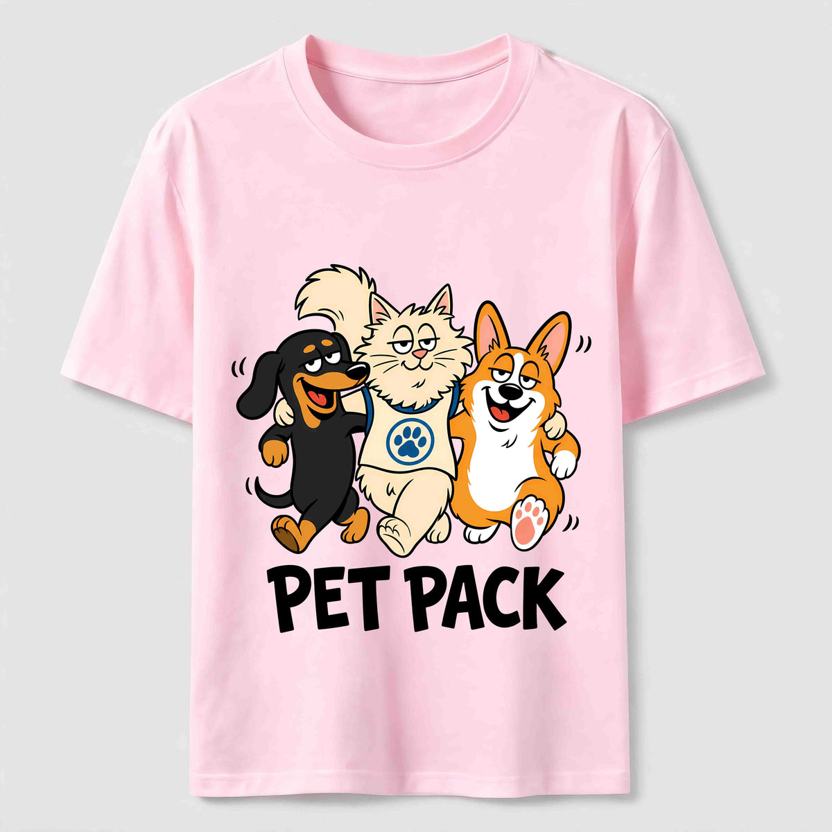 Pet Pack Dog and Cat Classic T-Shirt
