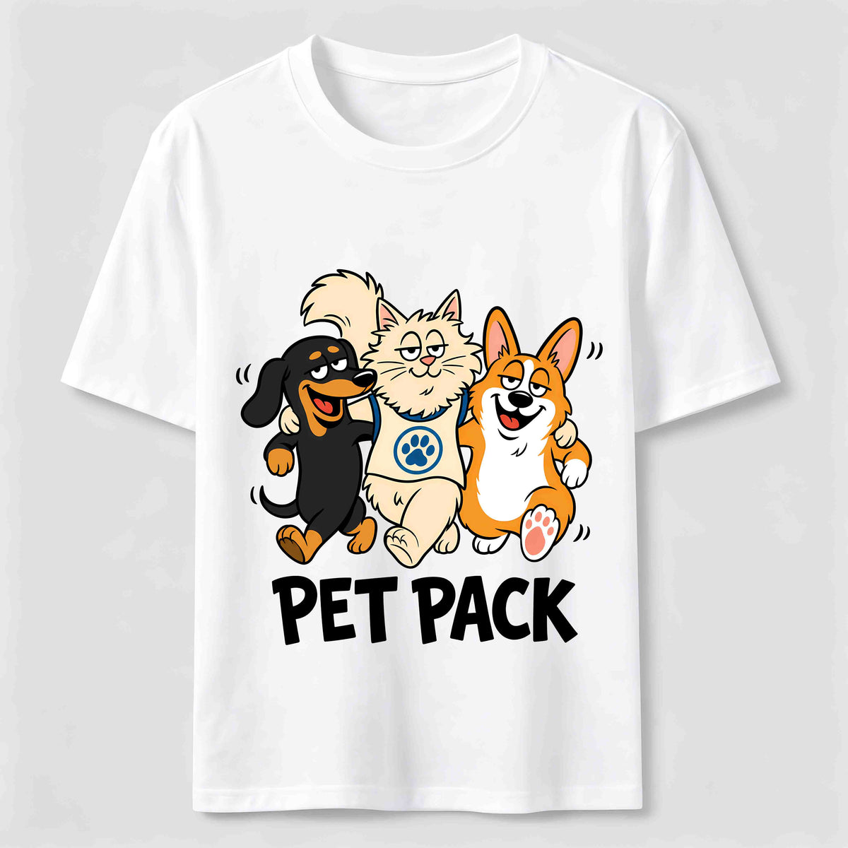 Pet Pack Dog and Cat Classic T-Shirt