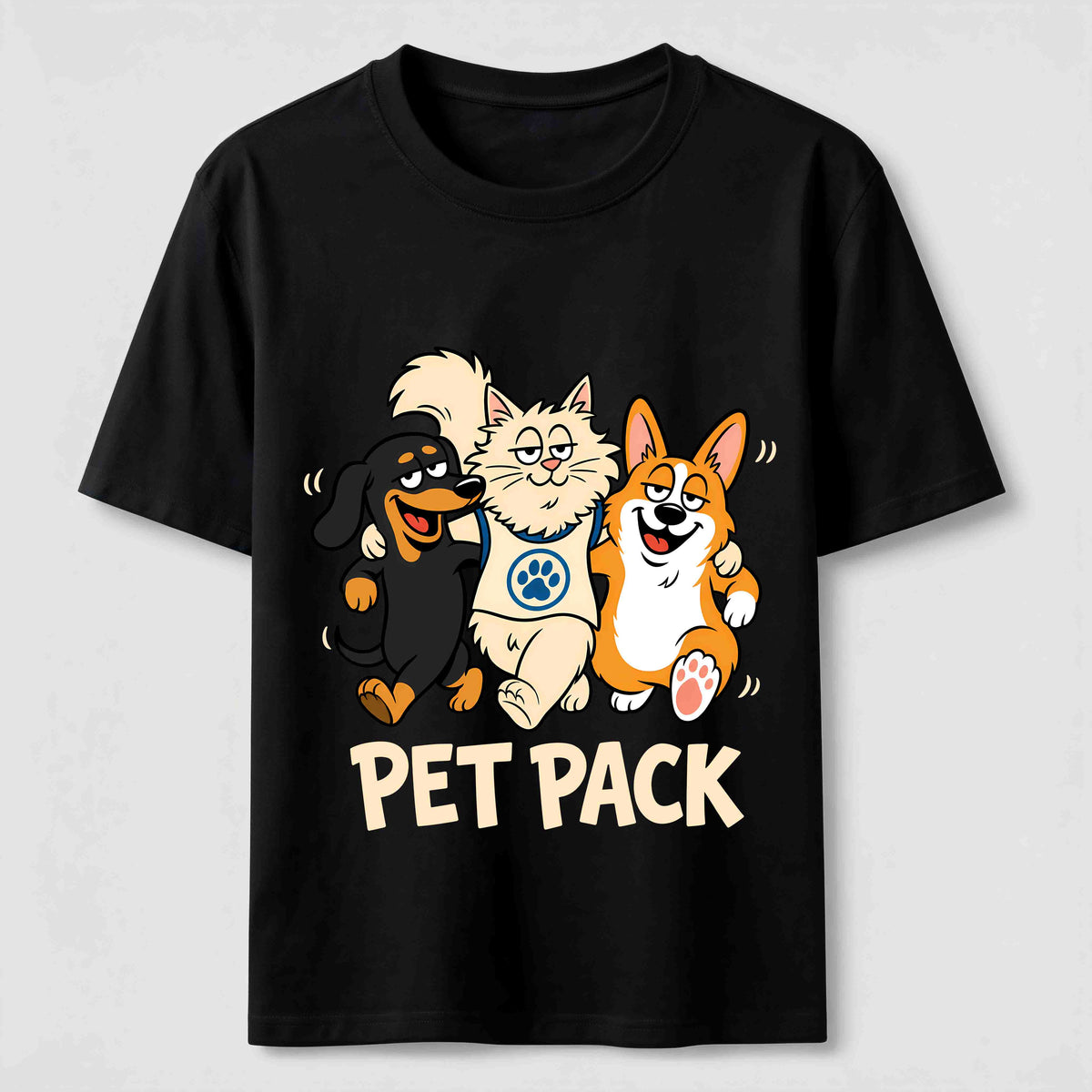 Pet Pack Dog and Cat Classic T-Shirt