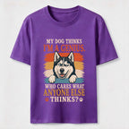 My Dog Thinks I’m a Genius Husky Classic T-Shirt