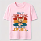 My Cat Judges Everyone Classic T-Shirt