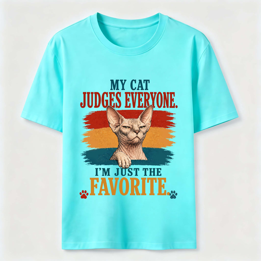 My Cat Judges Everyone Classic T-Shirt