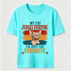 My Cat Judges Everyone Classic T-Shirt