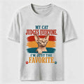 My Cat Judges Everyone Classic T-Shirt