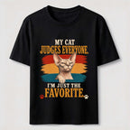 My Cat Judges Everyone Classic T-Shirt