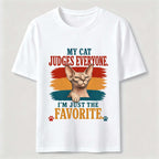 My Cat Judges Everyone Classic T-Shirt