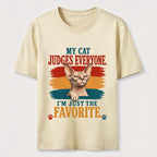 My Cat Judges Everyone Classic T-Shirt