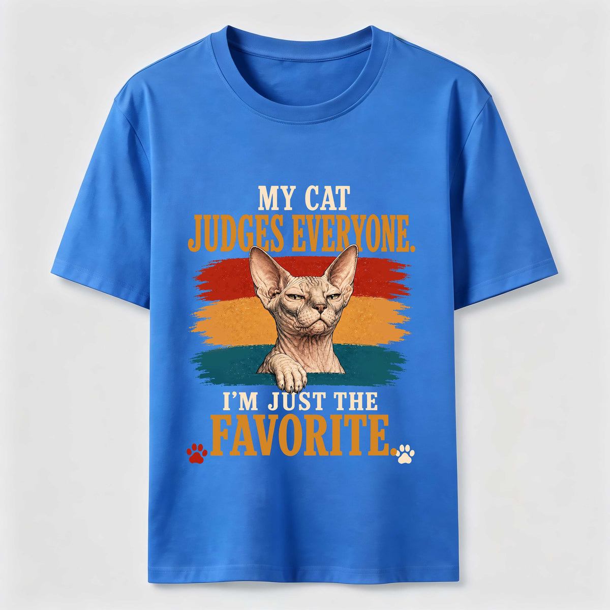 My Cat Judges Everyone Classic T-Shirt