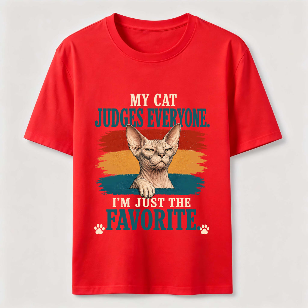 My Cat Judges Everyone Classic T-Shirt