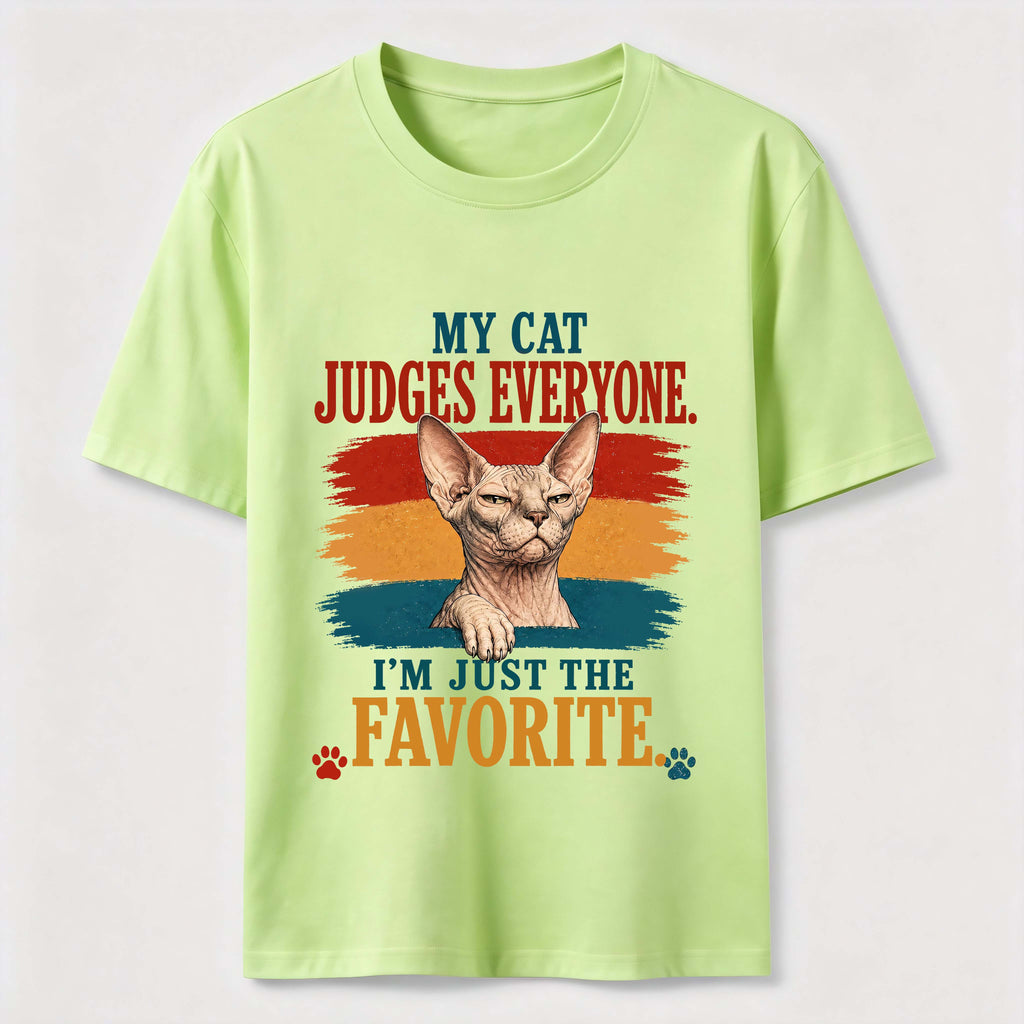 My Cat Judges Everyone Classic T-Shirt