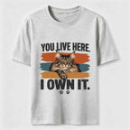 You Live Here I Own It Cat Classic T-Shirt
