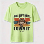 You Live Here I Own It Cat Classic T-Shirt