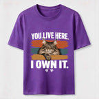 You Live Here I Own It Cat Classic T-Shirt