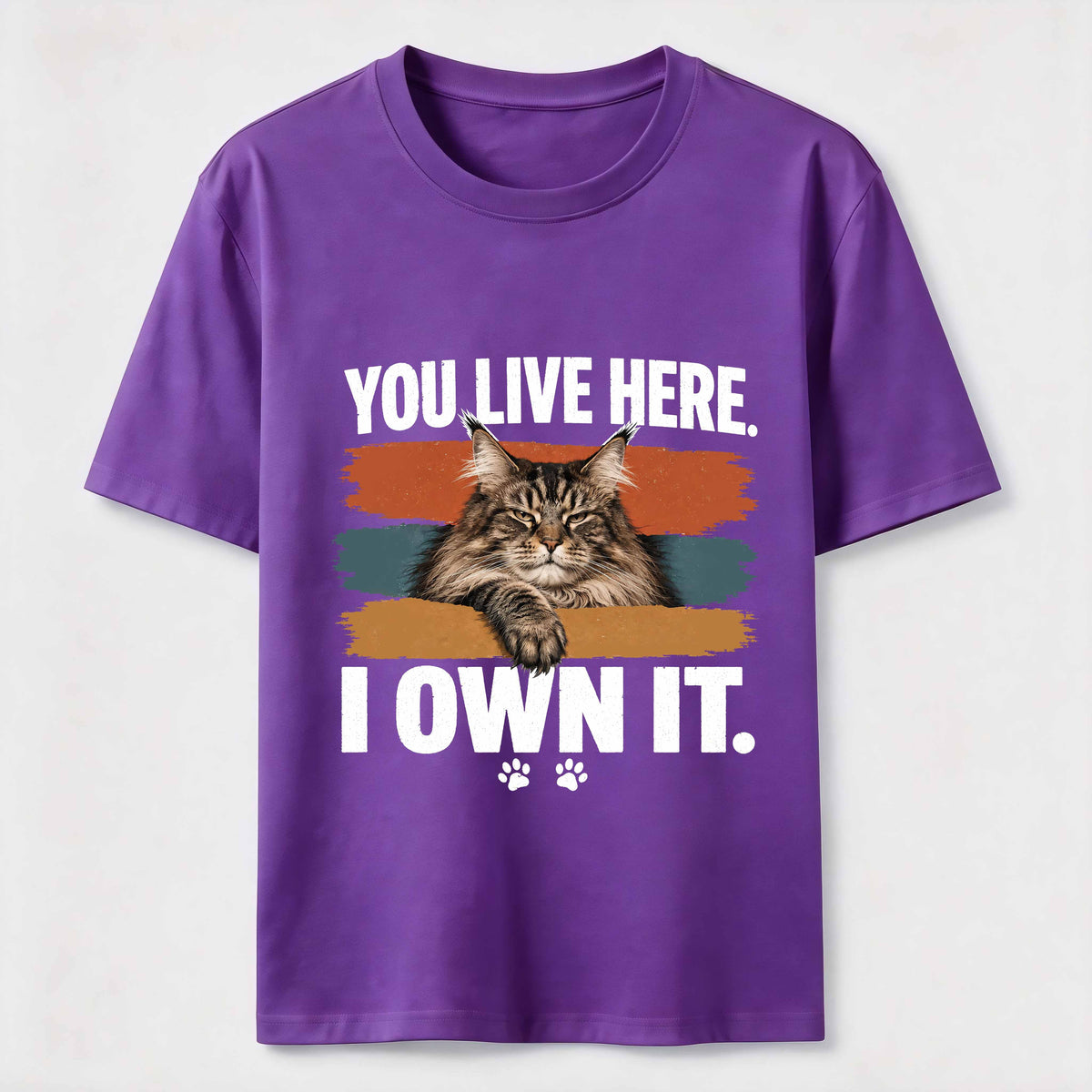 You Live Here I Own It Cat Classic T-Shirt