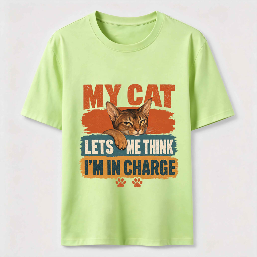 My Cat Lets Me Think I’m in Charge Classic T-Shirt