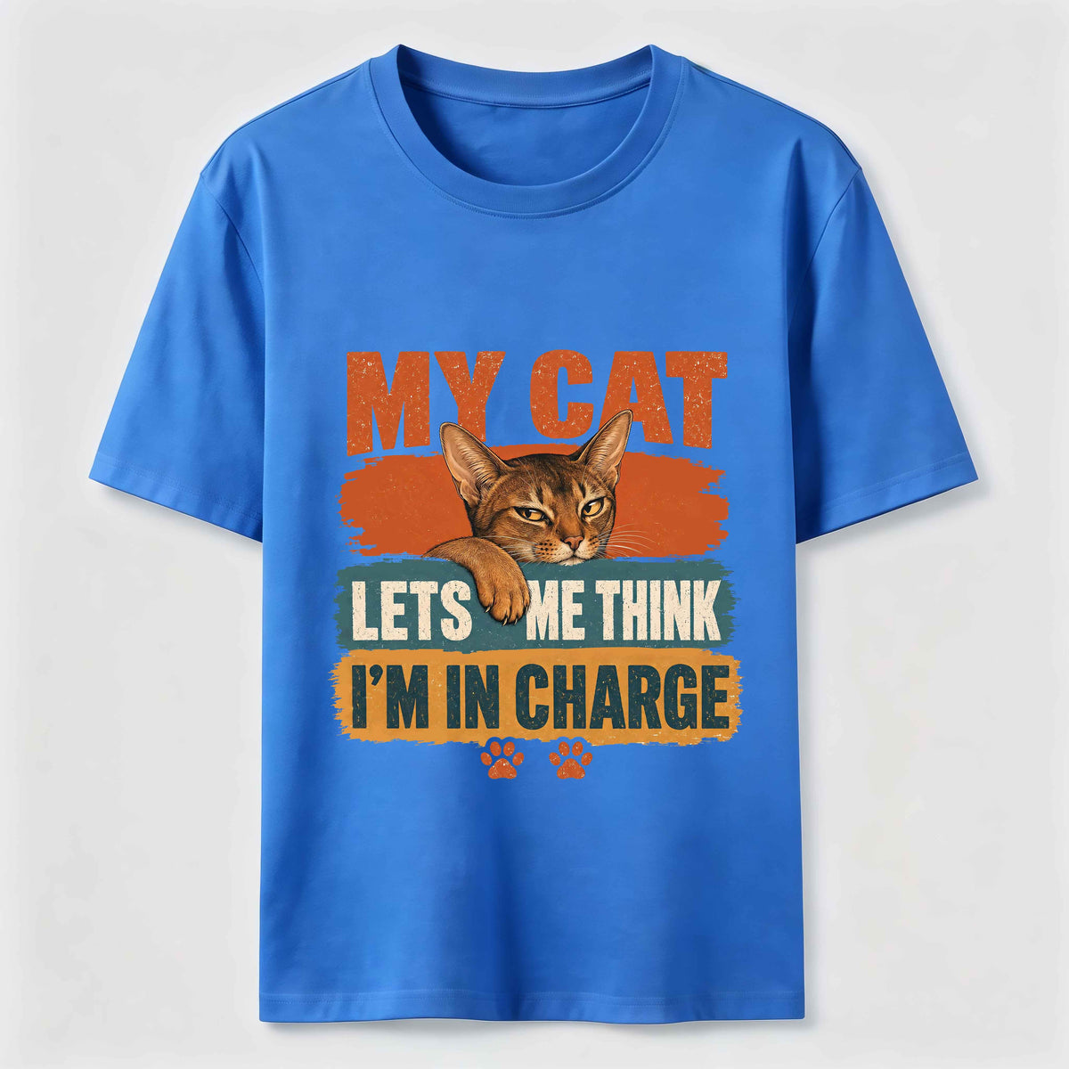 My Cat Lets Me Think I’m in Charge Classic T-Shirt