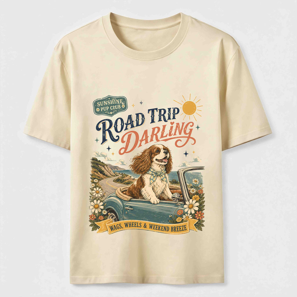Road Trip Darling Dog Classic T-Shirt