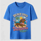 Beach Days Dachshund Vibes Classic T-Shirt
