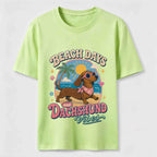 Beach Days Dachshund Vibes Classic T-Shirt