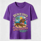 Beach Days Dachshund Vibes Classic T-Shirt