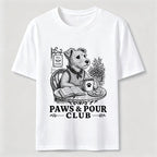 Paws and Pour Tea Dog Classic T-Shirt