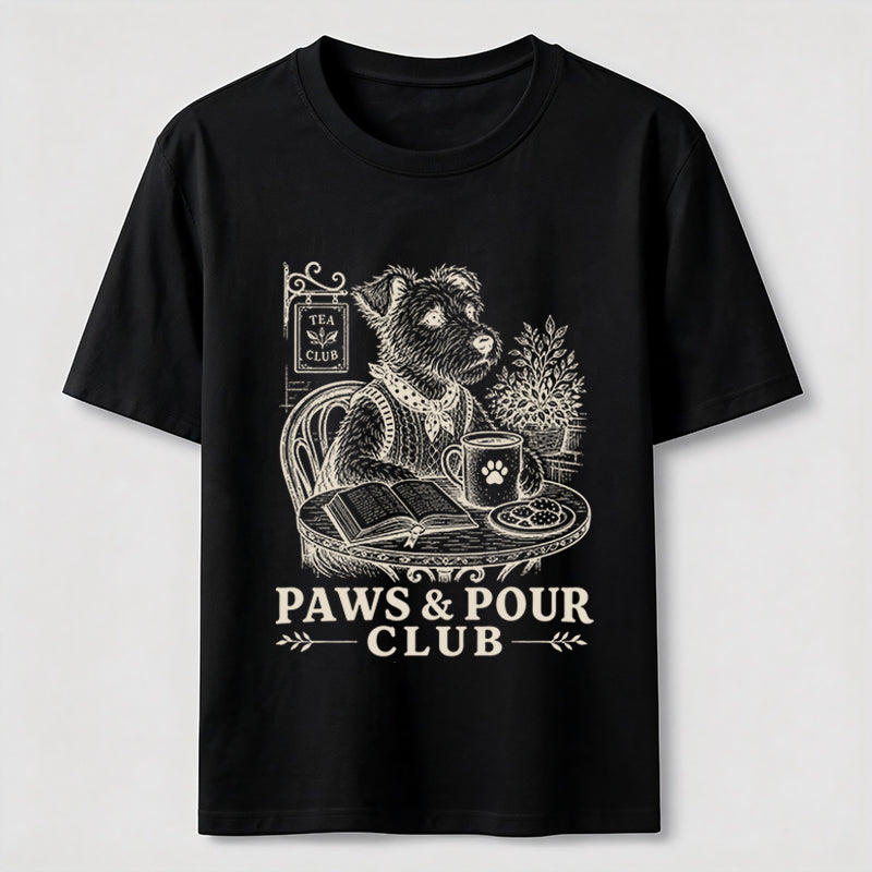 Paws and Pour Tea Dog Classic T-Shirt