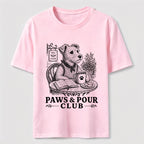 Paws and Pour Tea Dog Classic T-Shirt