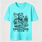 Paws and Pour Tea Dog Classic T-Shirt