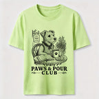 Paws and Pour Tea Dog Classic T-Shirt