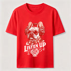 Listen Up Frenchie Music Classic T-Shirt