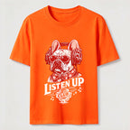 Listen Up Frenchie Music Classic T-Shirt