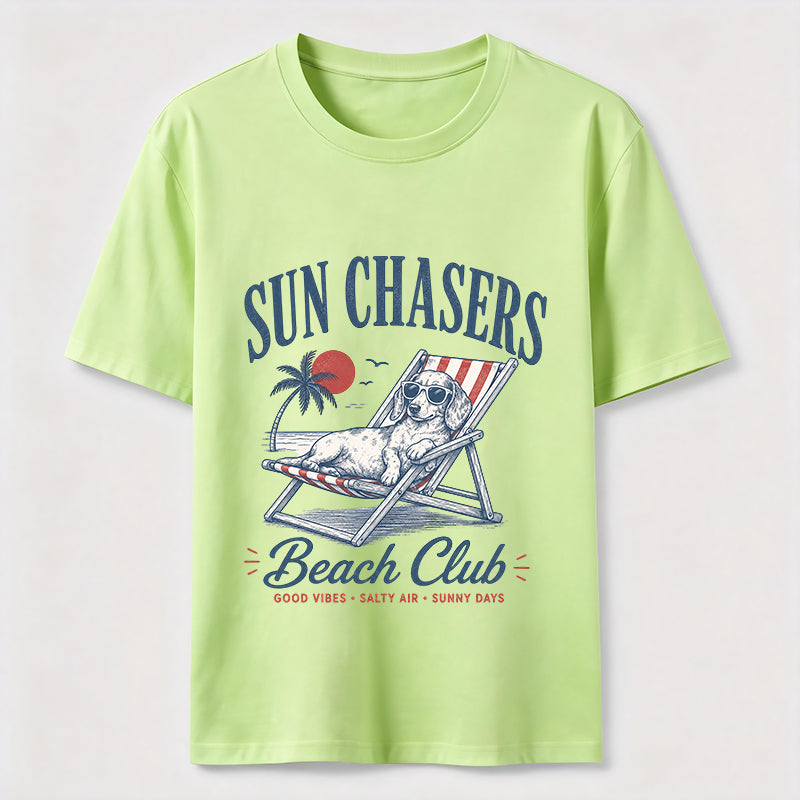 Sun Chasers Beach Dog Classic T-Shirt