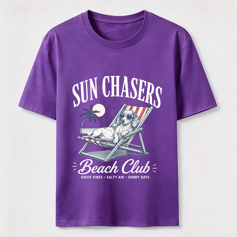 Sun Chasers Beach Dog Classic T-Shirt