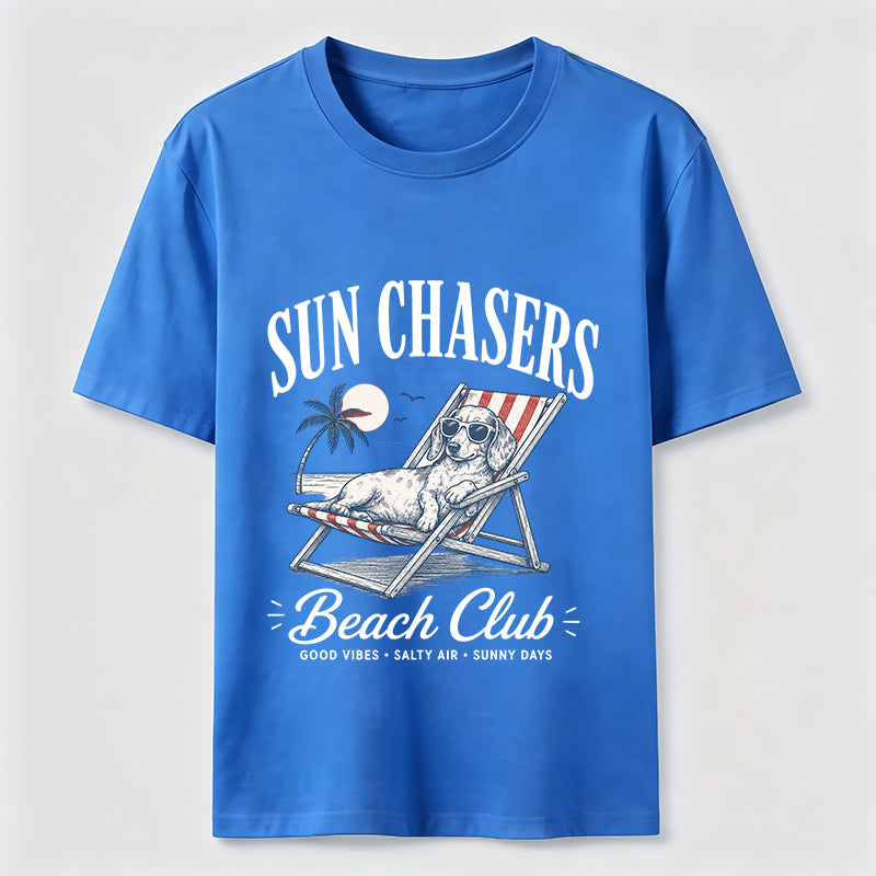 Sun Chasers Beach Dog Classic T-Shirt