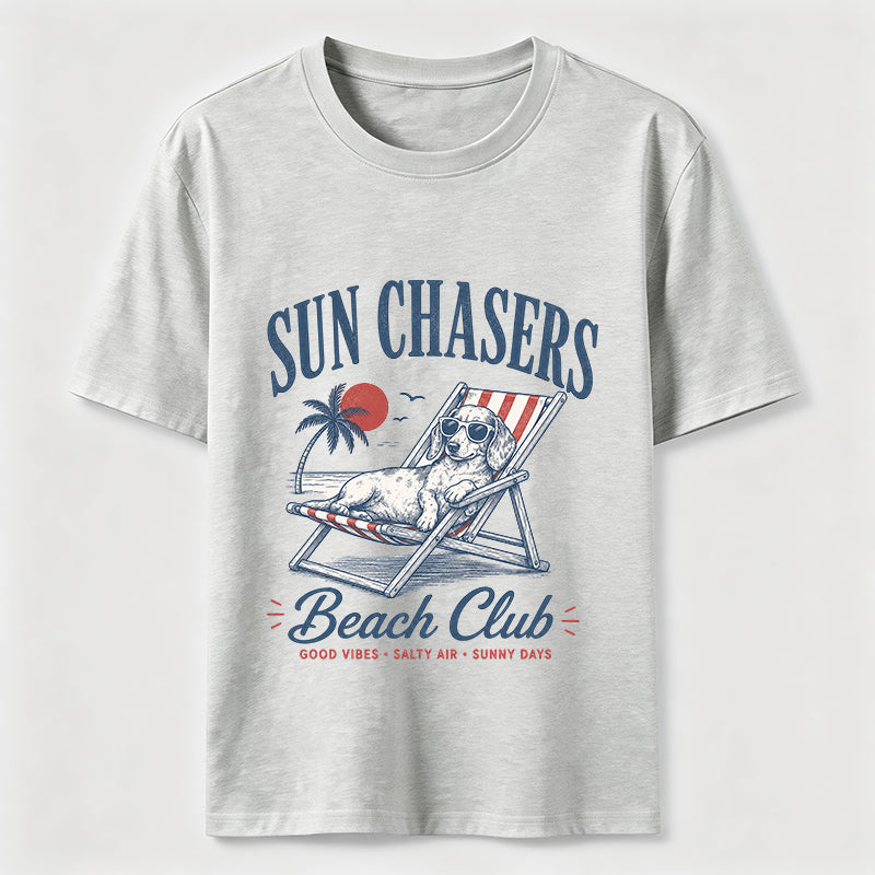 Sun Chasers Beach Dog Classic T-Shirt