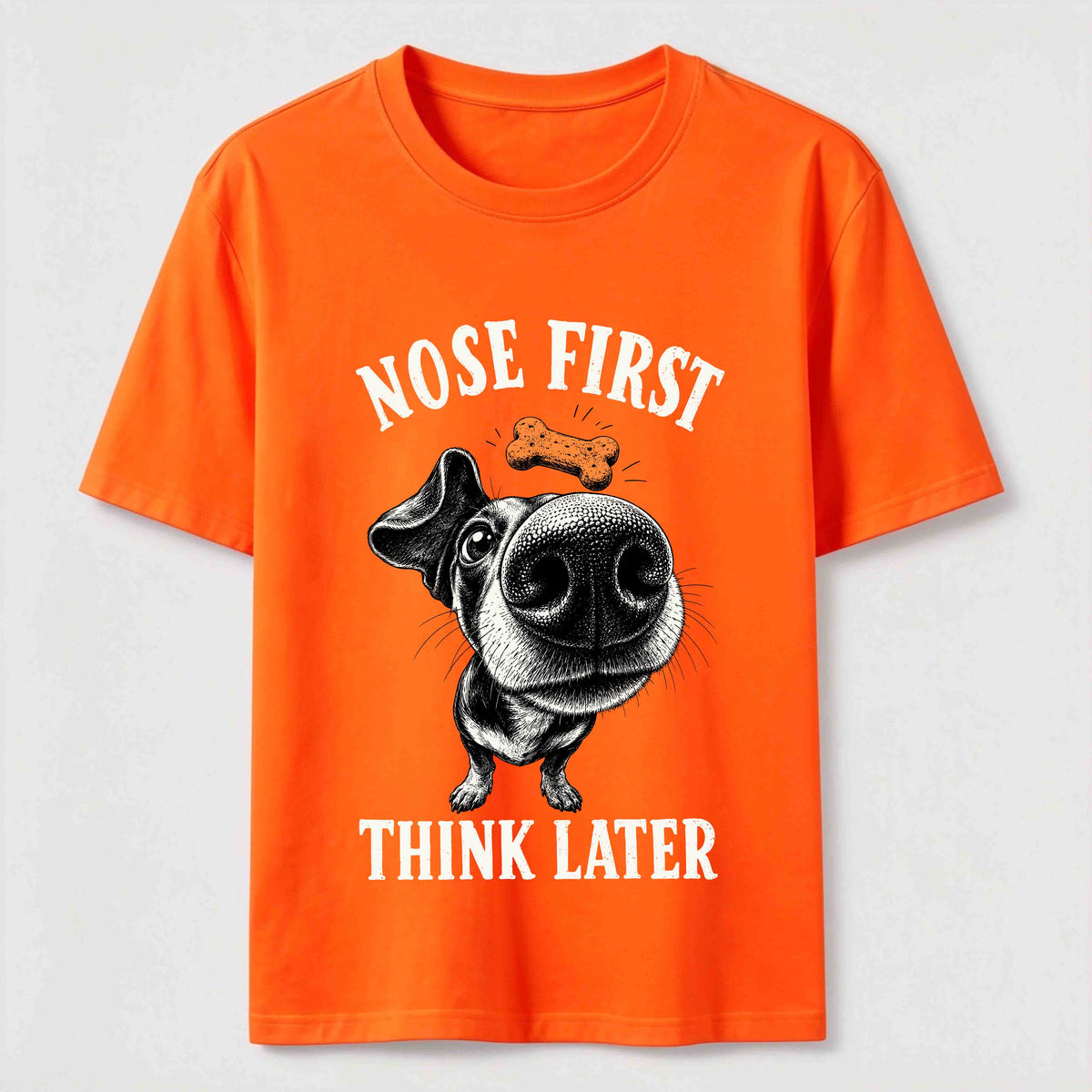Nose First Dog Classic T-Shirt
