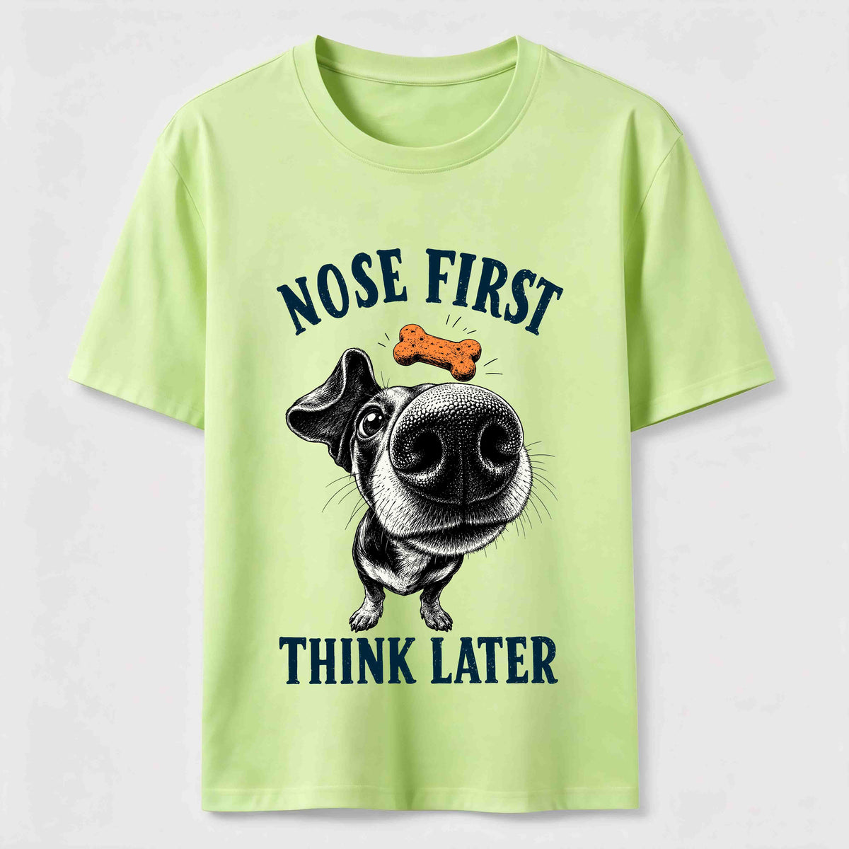 Nose First Dog Classic T-Shirt