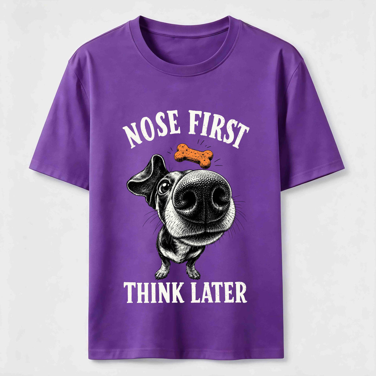 Nose First Dog Classic T-Shirt