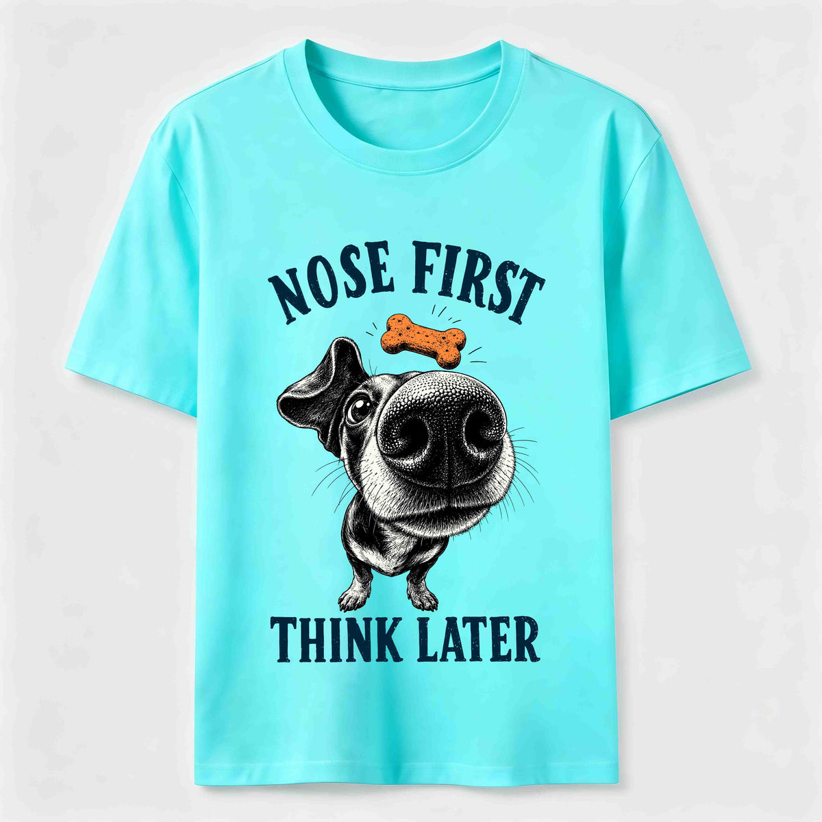Nose First Dog Classic T-Shirt