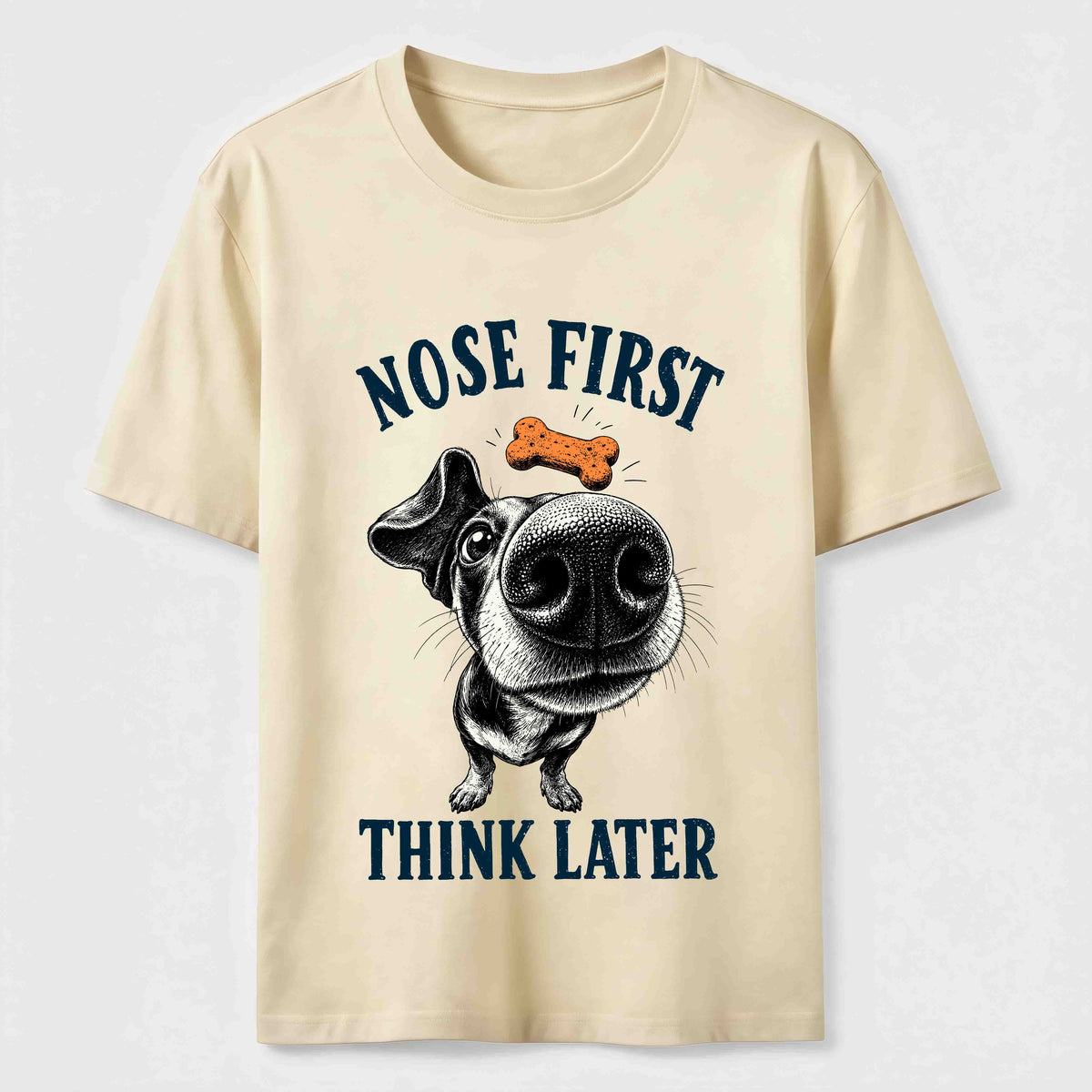 Nose First Dog Classic T-Shirt